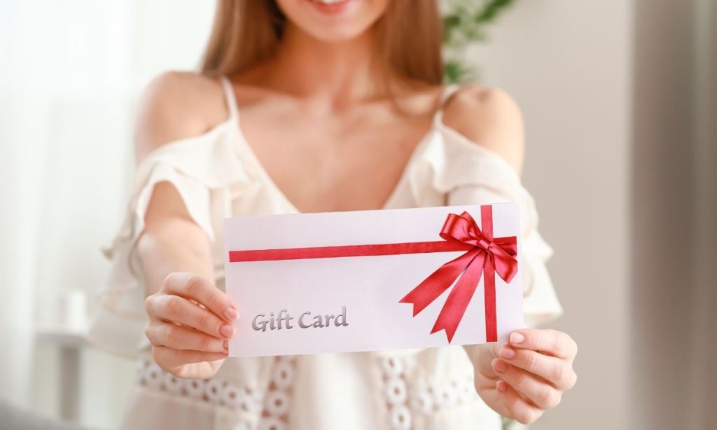 Tiskanje darilnih bonov